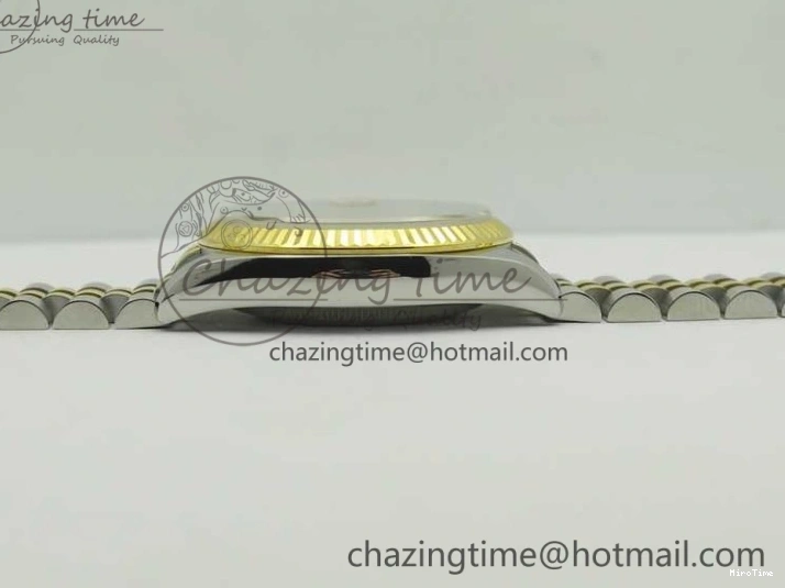 MiroTime 0519 DateJust 36 SS YG 126233 ARF 1:1 Best Edition Silver Dial Stick Markers on SS YG Jubilee Bracelet SH Elegant 3430